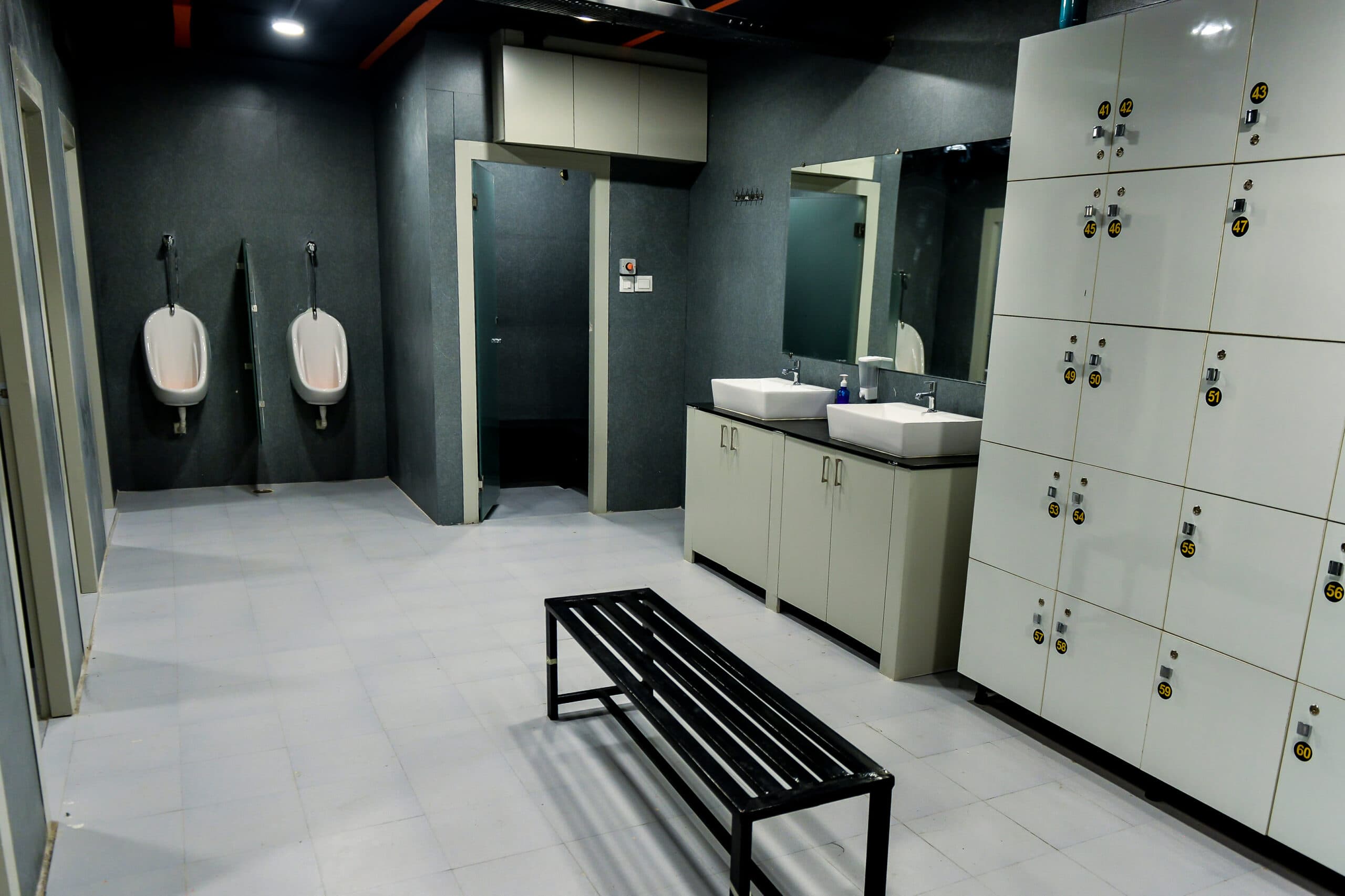 Steam, Showers & Lockers